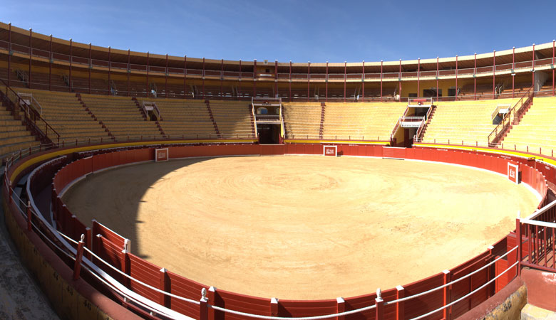 Interior de la Plaza de toros de Cieza